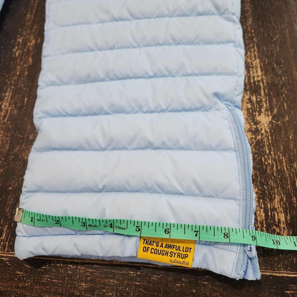 ALOCS / THATS A AWFUL LOT OF COUGH SYRUP PUFFER LARGE SNOW PANTS BLUE NWT - Picture 9 of 14